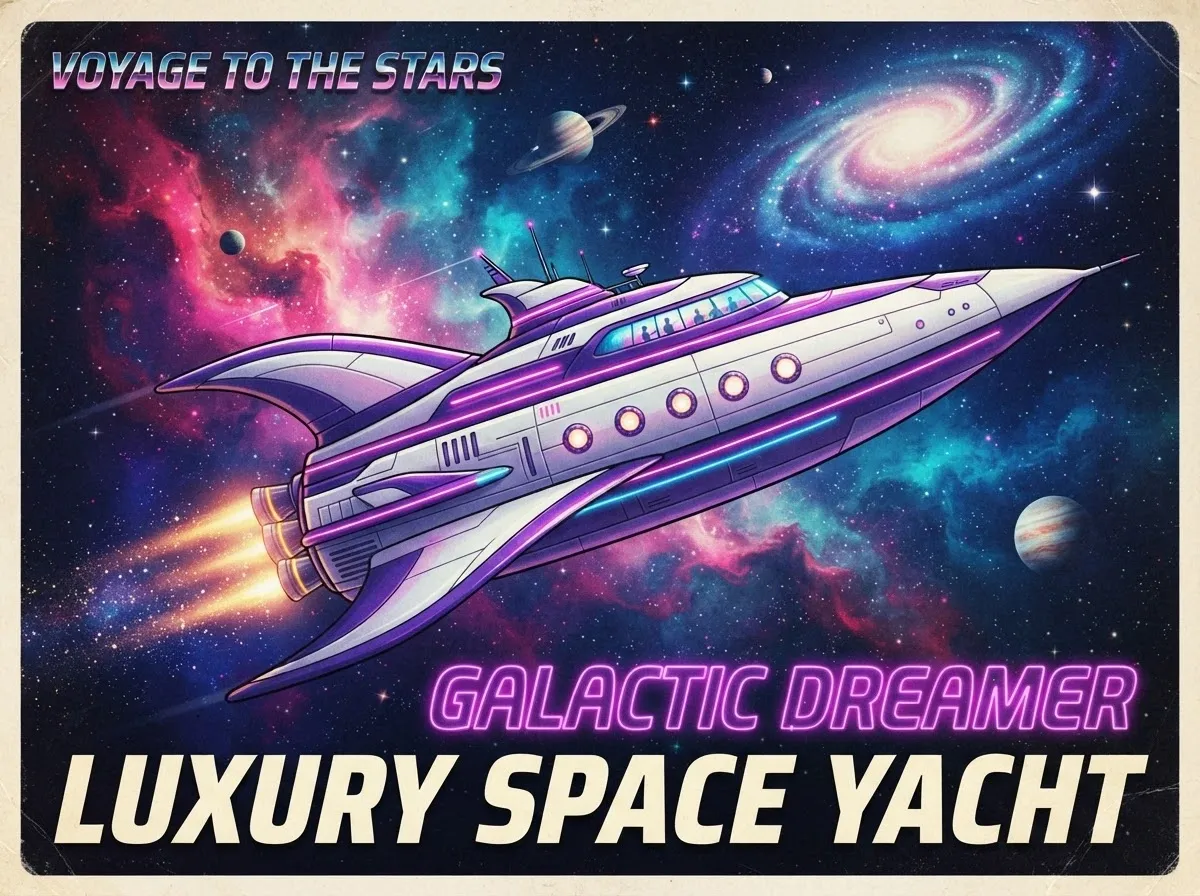 RE-X Luxury Yacht rocket
